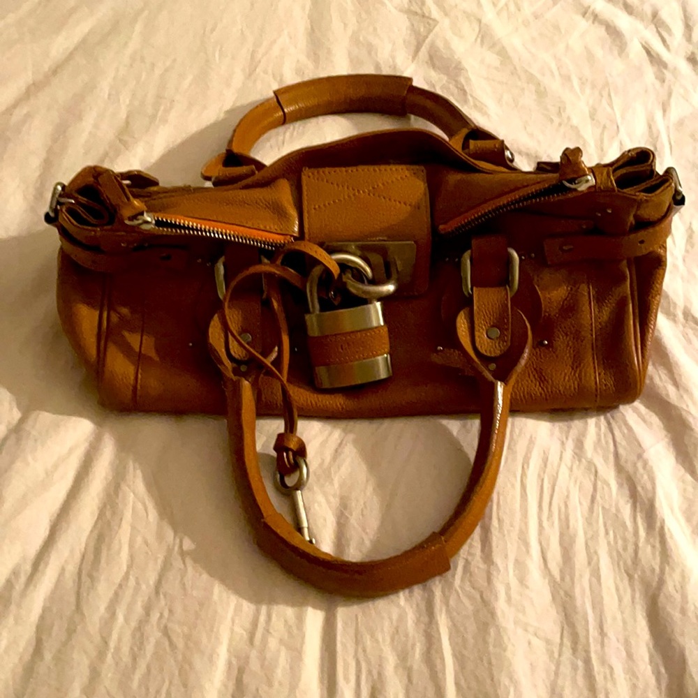 Authentic Chloe leather bag